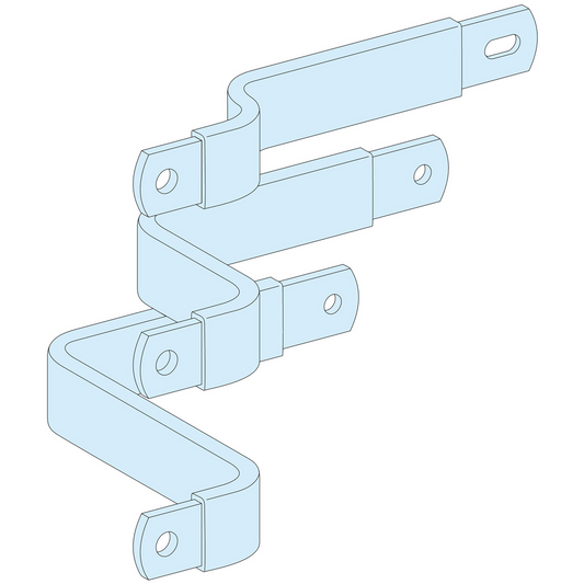 Schneider Electric-LVS04453-PrismaSeT P - Liaison JdBV NSX400/630 - horizont. fixe maneton - 3P