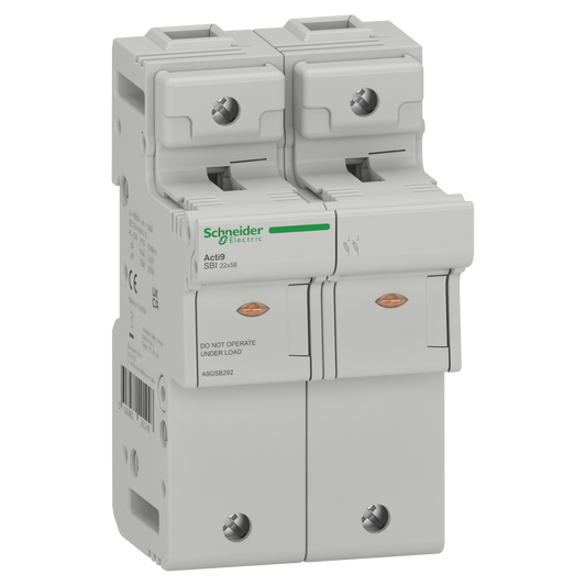 Schneider Electric-A9GSB292-ACTI9 SBI - porte-fusible - 2P - 125A - pour fusible 22x58mm