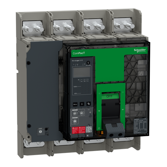 Schneider Electric-C100N42EFM-ComPacT NS1000N - disjoncteur - MicroLogic 2.E 1000A - 4P - 50kA - fixe - manuel