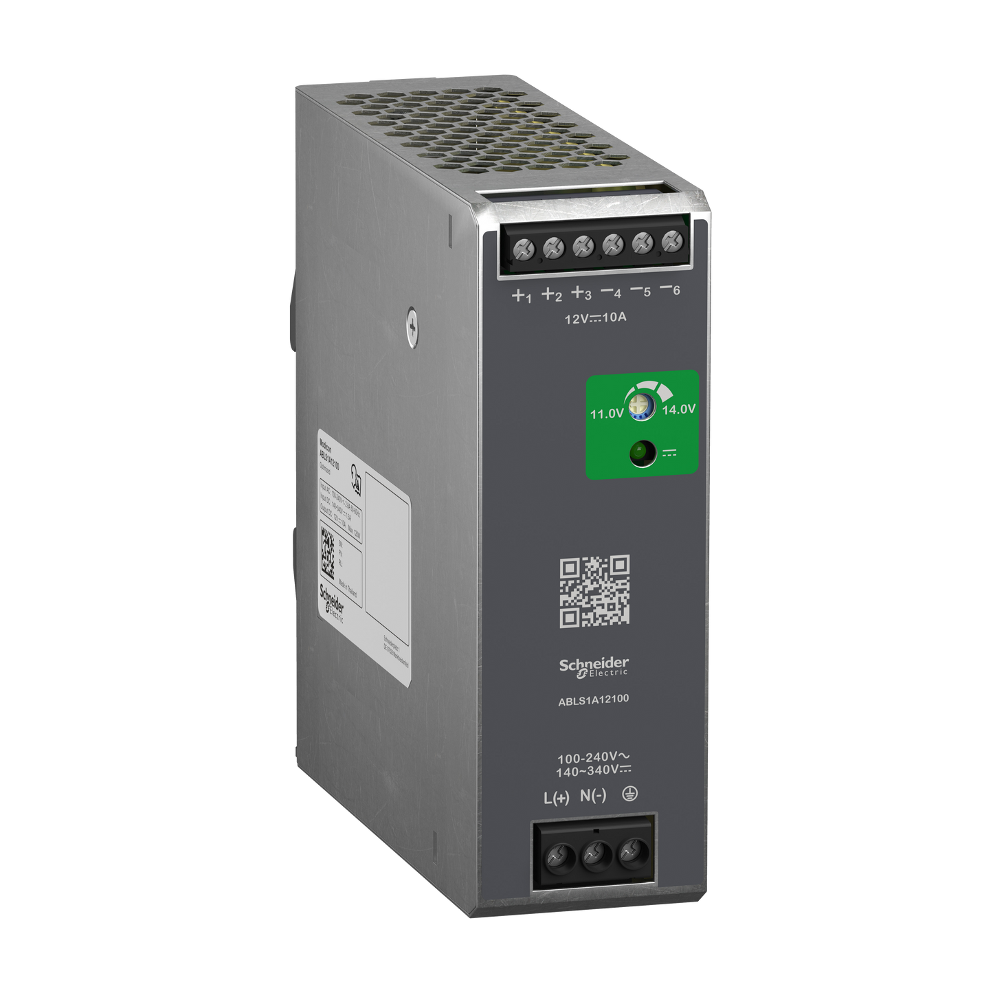 Schneider Electric-ABLS1A12100-Modicon ABL - alimentation à découpage - 10A - 100à240Vca mono/biphasé - 12Vcc