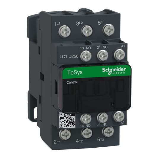 Schneider Electric-LC1D256B7-TeSys LC1D - contacteur - 3P - AC-3 440V - 25A - bobine 24Vca