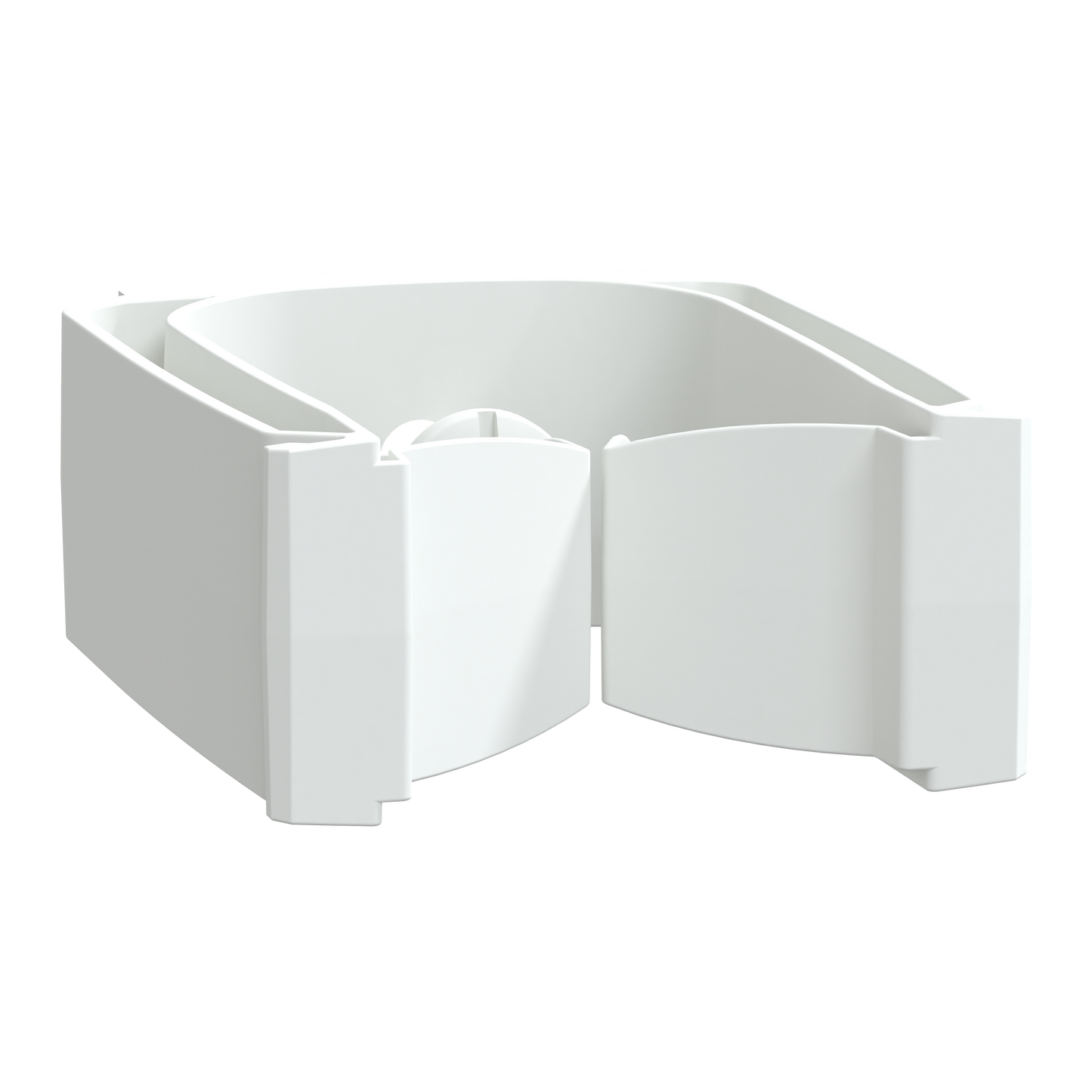 Schneider Electric-LVS04262-PrismaSeT G - Bracelets de circulation verticaux - 78x27x59 - lot de 12