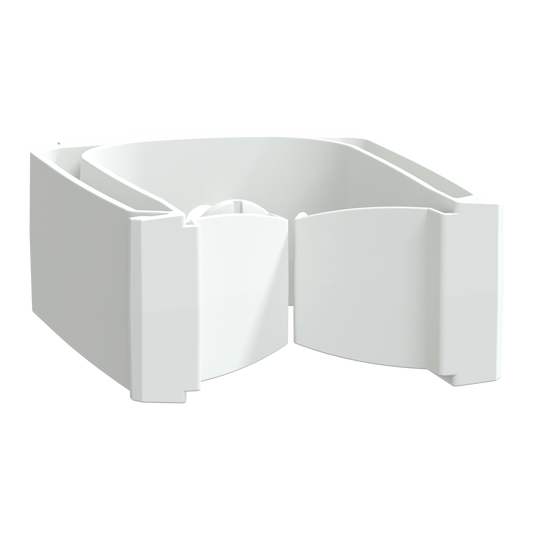 Schneider Electric-LVS04262-PrismaSeT G - Bracelets de circulation verticaux - 78x27x59 - lot de 12