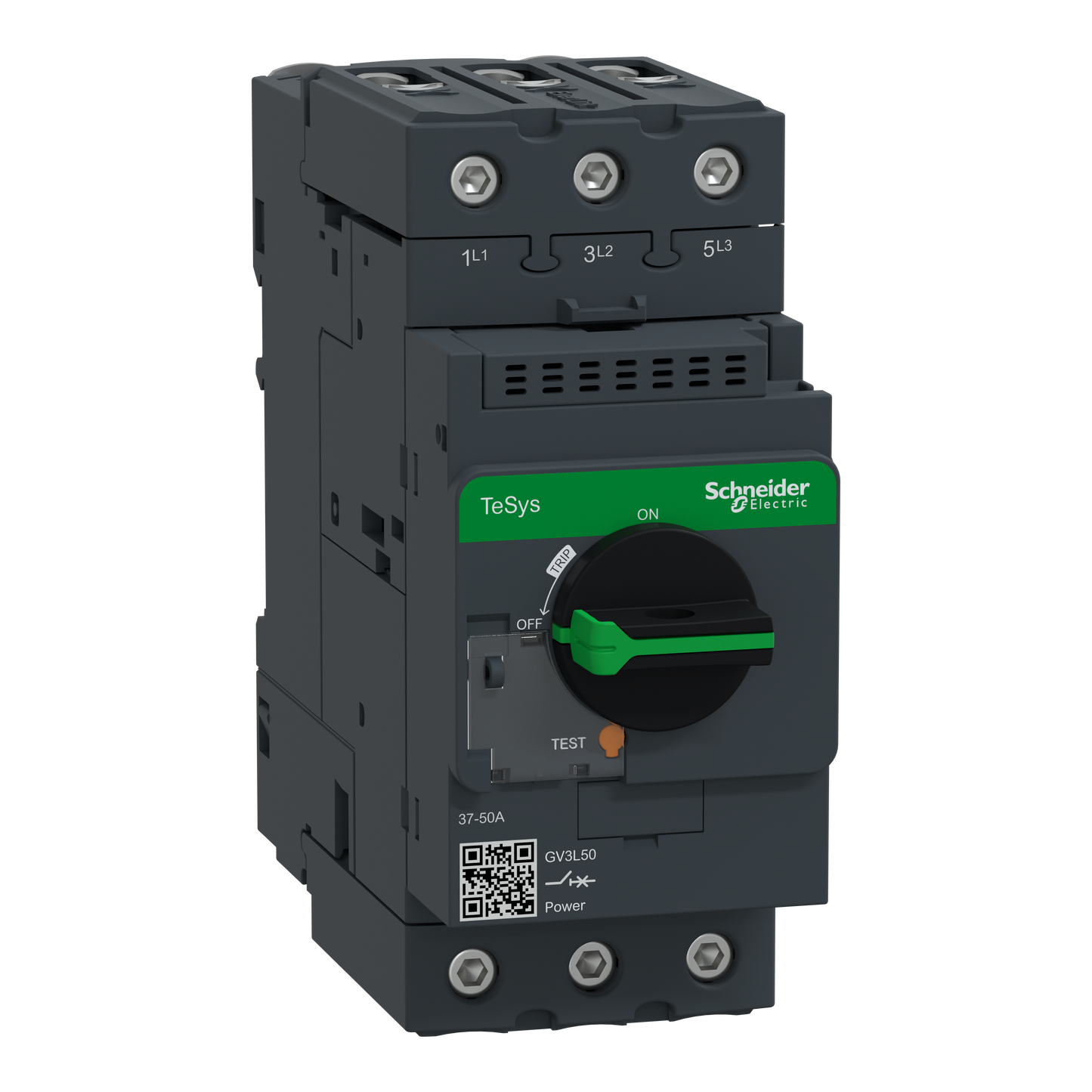 Schneider Electric-GV3L50-TeSys GV3L - disjoncteur moteur - 50A - 3P 3d - déclencheur magnétique