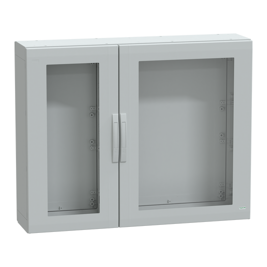Schneider Electric-NSYPLA10123TG-Thalassa - Armoire polyester 1000x1250x320 - IP65 - vitrée Ral 7035