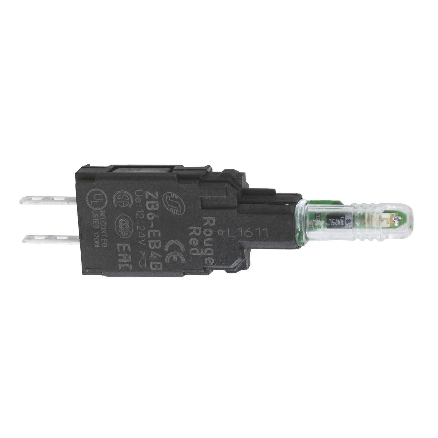 Schneider Electric-ZB6EM3B-Harmony ZB6 - corps pour voyant - DEL intégrée - 230..240V - vert