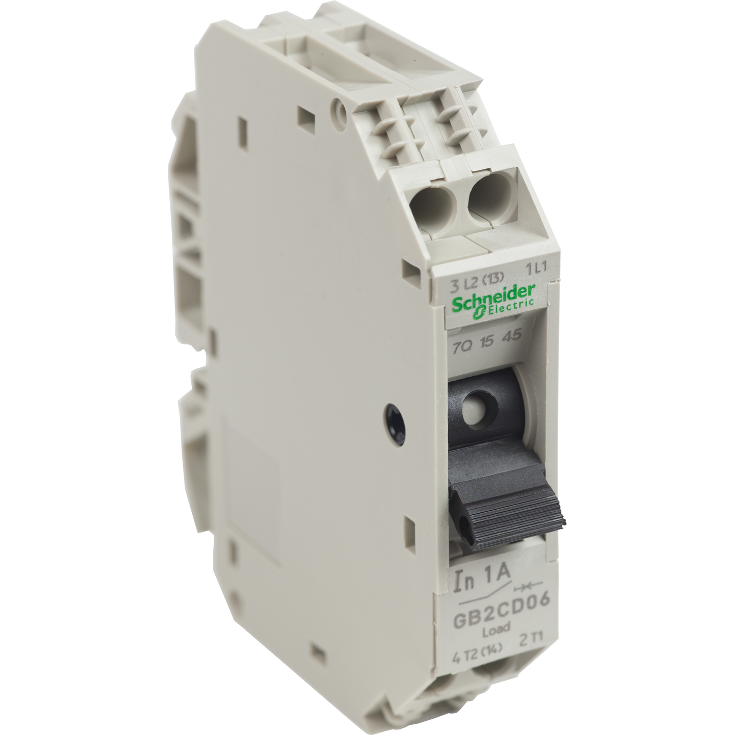 Schneider Electric-GB2CD06-TeSys GB2-CD - disjoncteur pour circuit de contrôle - 1A - 1P+N - 1d