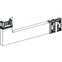 Schneider Electric-KSA250DLE42A-Canalis KSA - coude spécial 250A montage vers haut - A=250-750mm-B=250mm