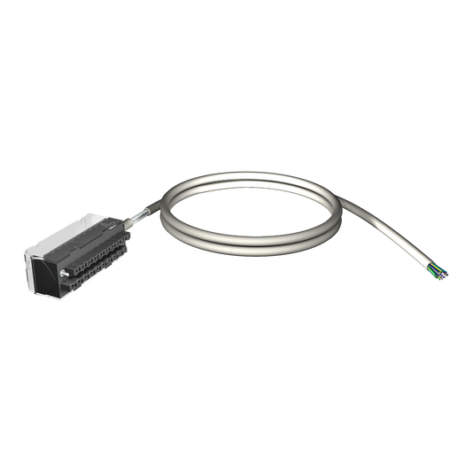 Schneider Electric-BMXFTW301-Modicon X80 - cordon - connecteur 20 contacts - fils volants 1 extrémité - 3m
