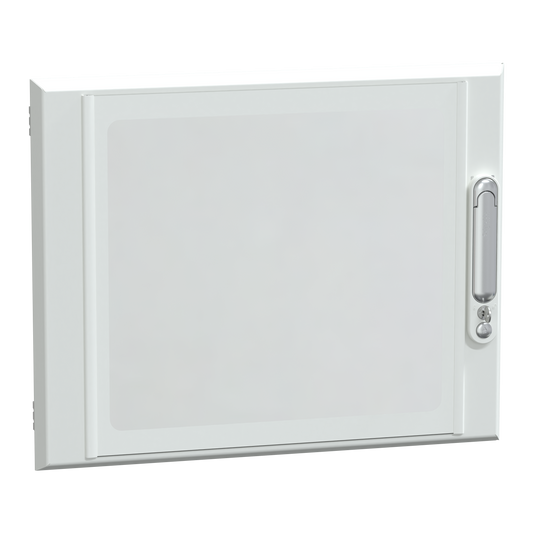 Schneider Electric-LVS08133-PrismaSeT G - Porte transparente - Coffret ou extension 9M - RAL9003