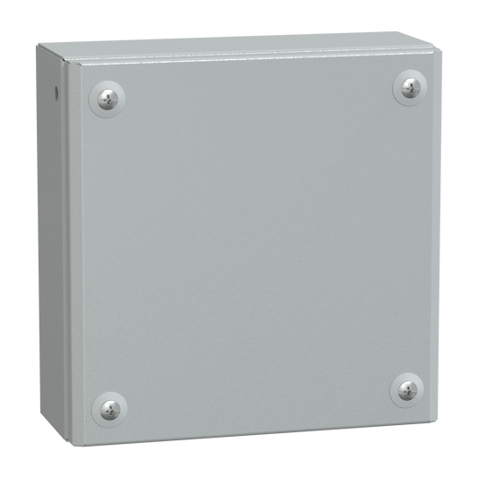 Schneider Electric-NSYSBM20208-PanelSeT SBM - boite acier - 200x200x80mm - couvercle plein