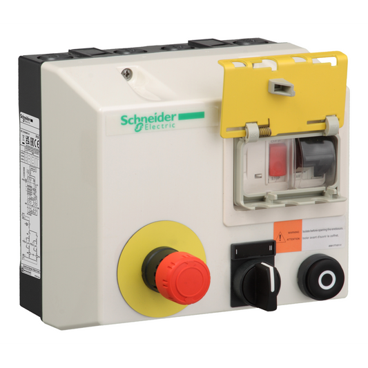 Schneider Electric-LG8K12Q716-TeSys LG8K - démarreur en coffret inverseur - 9..14A - bobine 380Vca