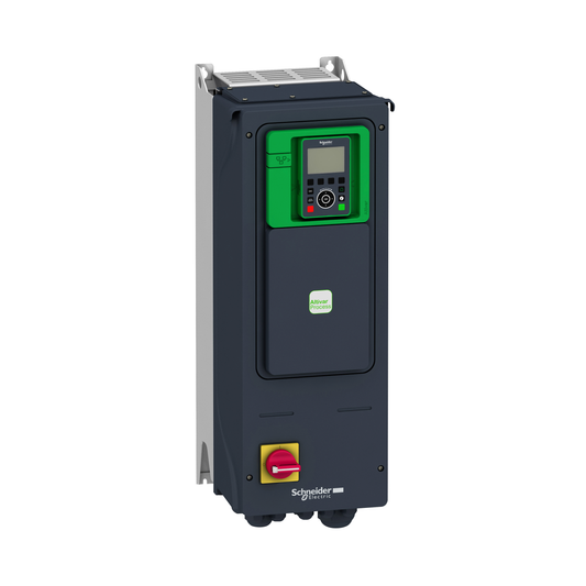 Schneider Electric-ATV950U15N4E-Altivar 950 - variateur de vit.- 1,5kW - 400/480V - avec frein/inter.sect.- IP55