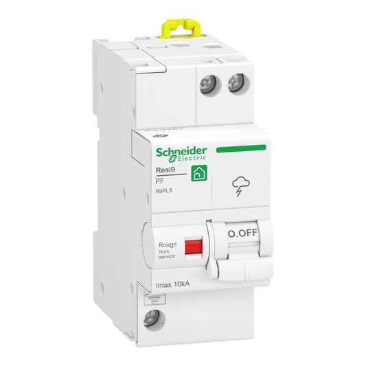 Schneider Electric-R9PLS-Resi9 - parafoudre combi - 10kA - 1P+N sans accessoires