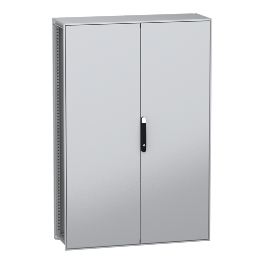 Schneider Electric-NSYSFN1812402DP-PanelSeT SFN - cellule - 2 portes - avec châssis - assemblé - 1800x1200x400 mm