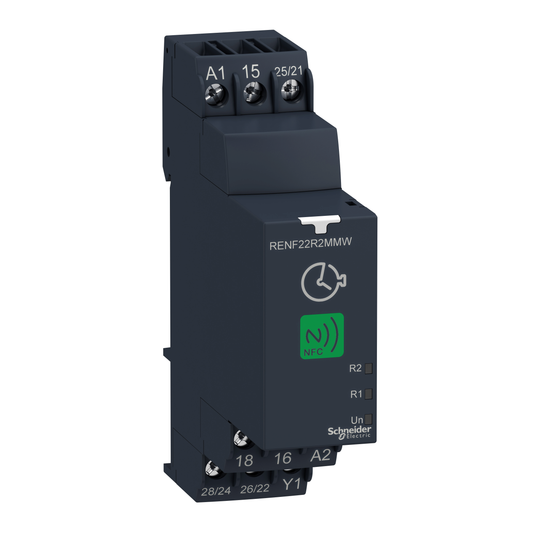 Schneider Electric-RENF22R2MMW-Harmony Time RE22 - relais temporisé - 2OF - paramétrable NFC - 24V à 240VACDC