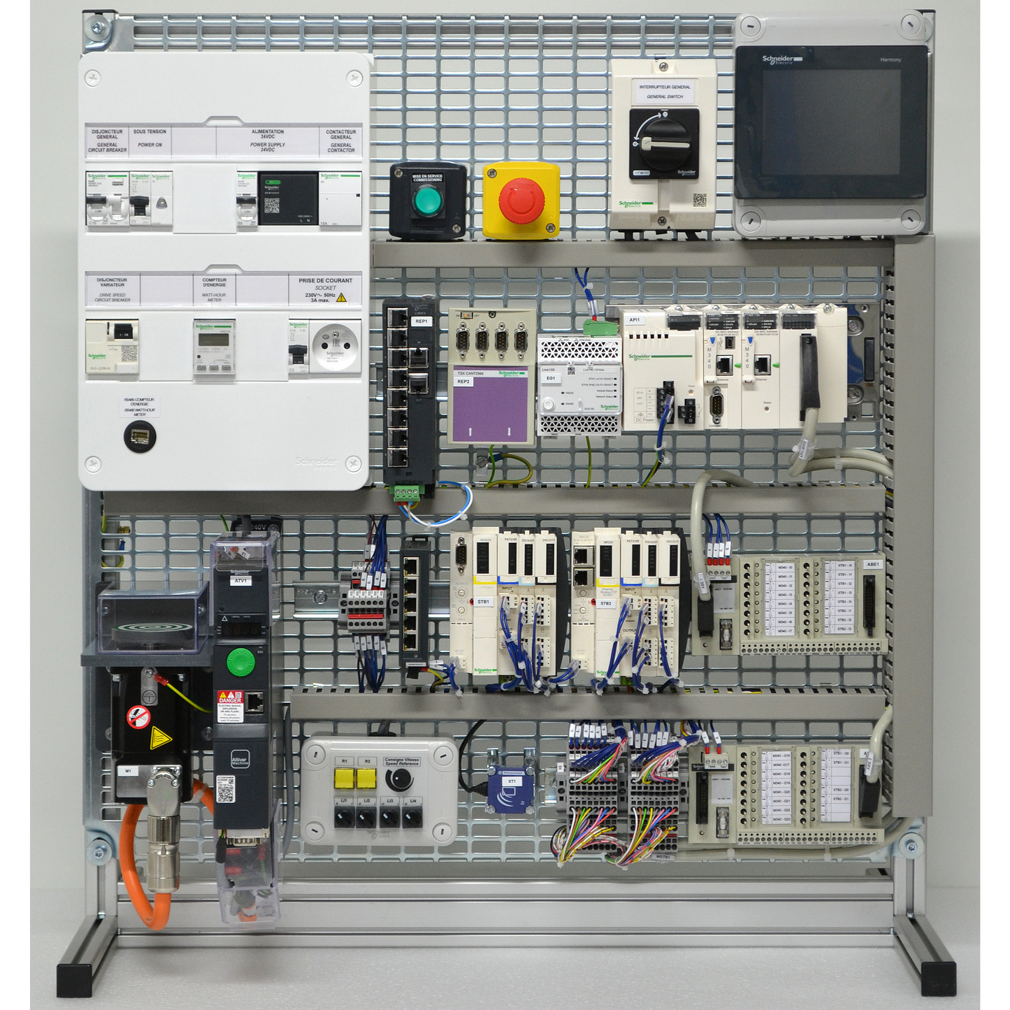 Schneider Electric-MD1AE34MEC-DID - Platine de communication Modbus CANopen Ethernet