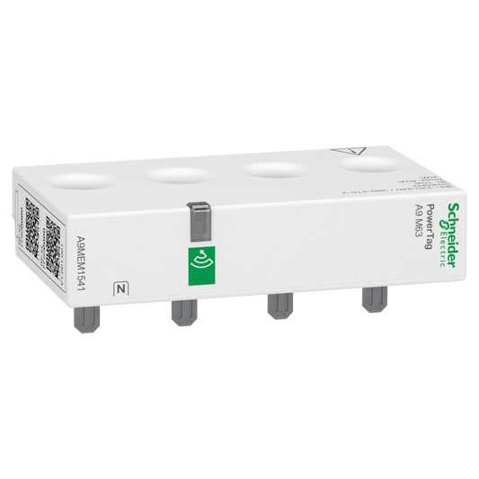 Schneider Electric-A9MEM1541-PowerTag - Capteur de mesure radiofréquence - iC60 iID DT60 - 3P+N 63A - amont