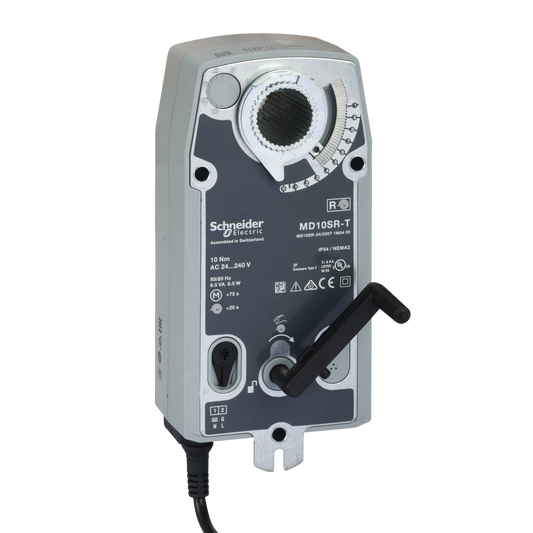 Schneider Electric-MD10SR-T-Moteur 24V/230V 10Nm signal TOR avec ressort de rappel pour registre