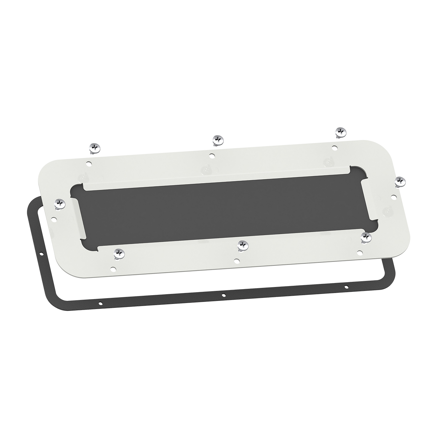 Schneider Electric-NSYTLGME-PanelSeT Accessoires - plaque passe-câbles FlexiCable - S3D - acier - 495x220mm