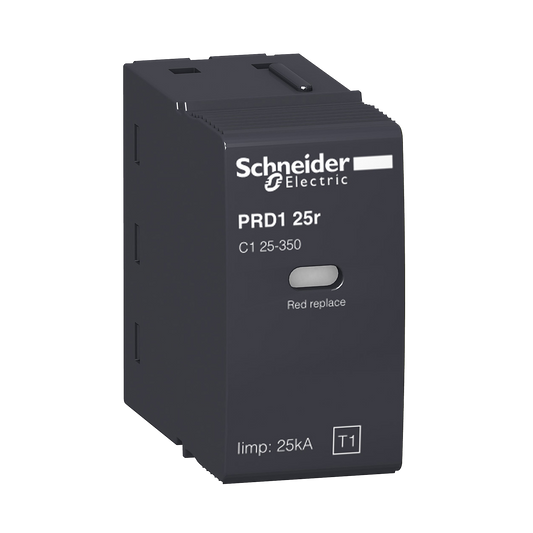 Schneider Electric-16315-Acti9 - Cartouche pour parafoudre - pour C1 - de 25 à 350 - type 1