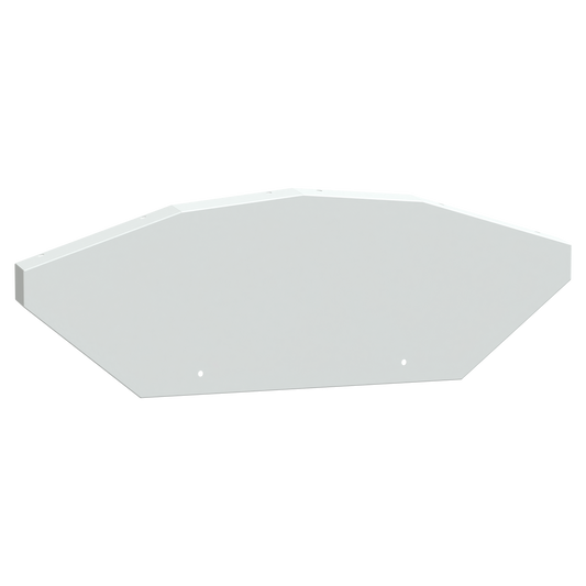 Schneider Electric-KEV0400EC1W-Canalis EV - Fermeture d'extrémité - jeu de x2 - Blanc - RAL9003