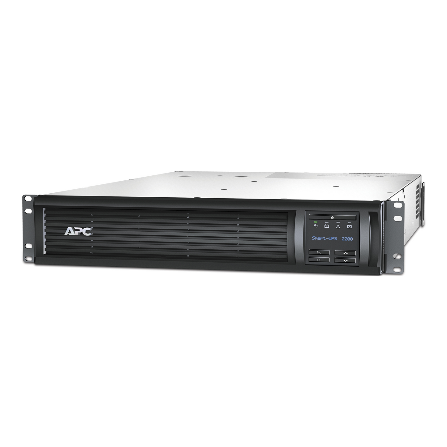 APC-SMT2200RMI2UNC-Smart-UPS - onduleurs line interactive - 2200VA LCD RM 2U 230V - carte réseau