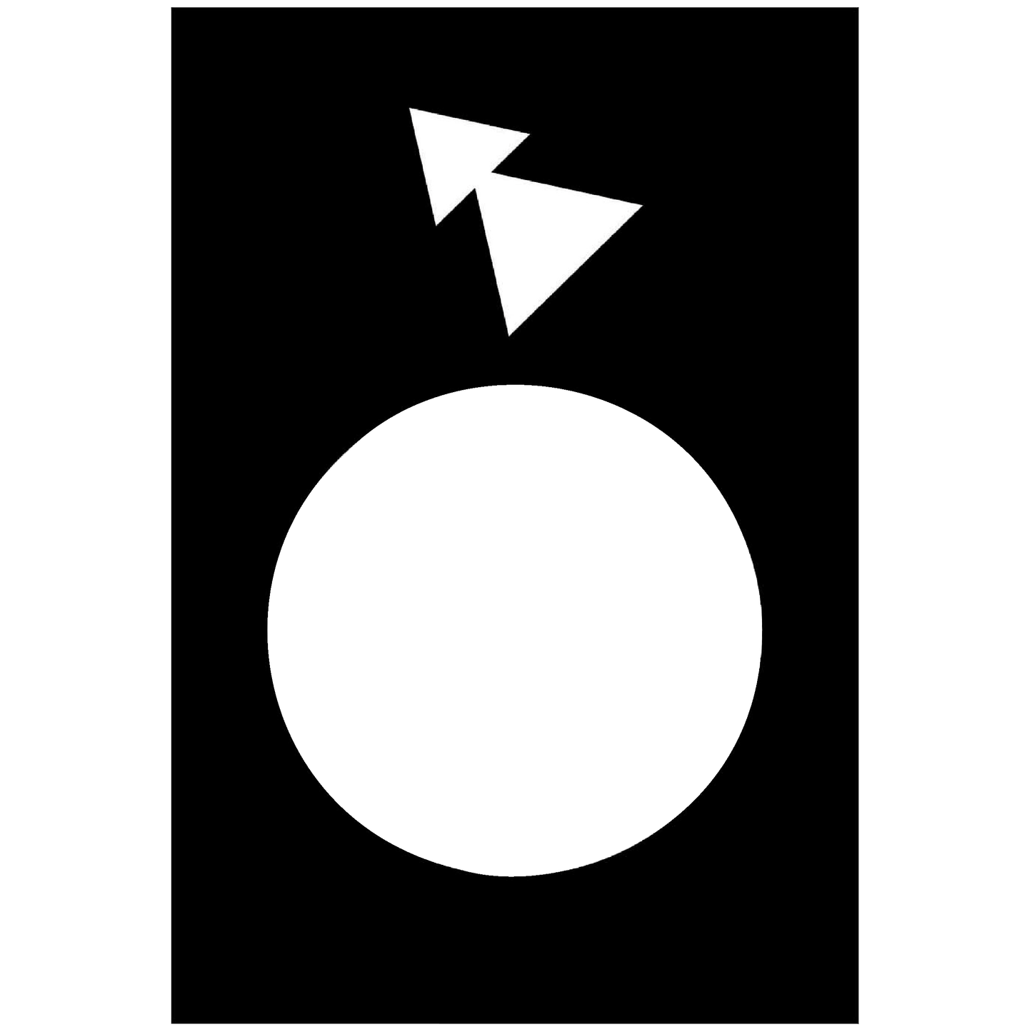 Schneider Electric-ZB2BY2918-Harmony - étiquette - 30x40mm - noir - arrière PV-GV