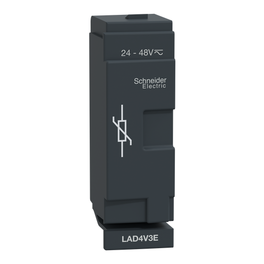 Schneider Electric-LAD4V3E-TeSys D - module d'antiparasitage - varistance - 24..48Vca/cc