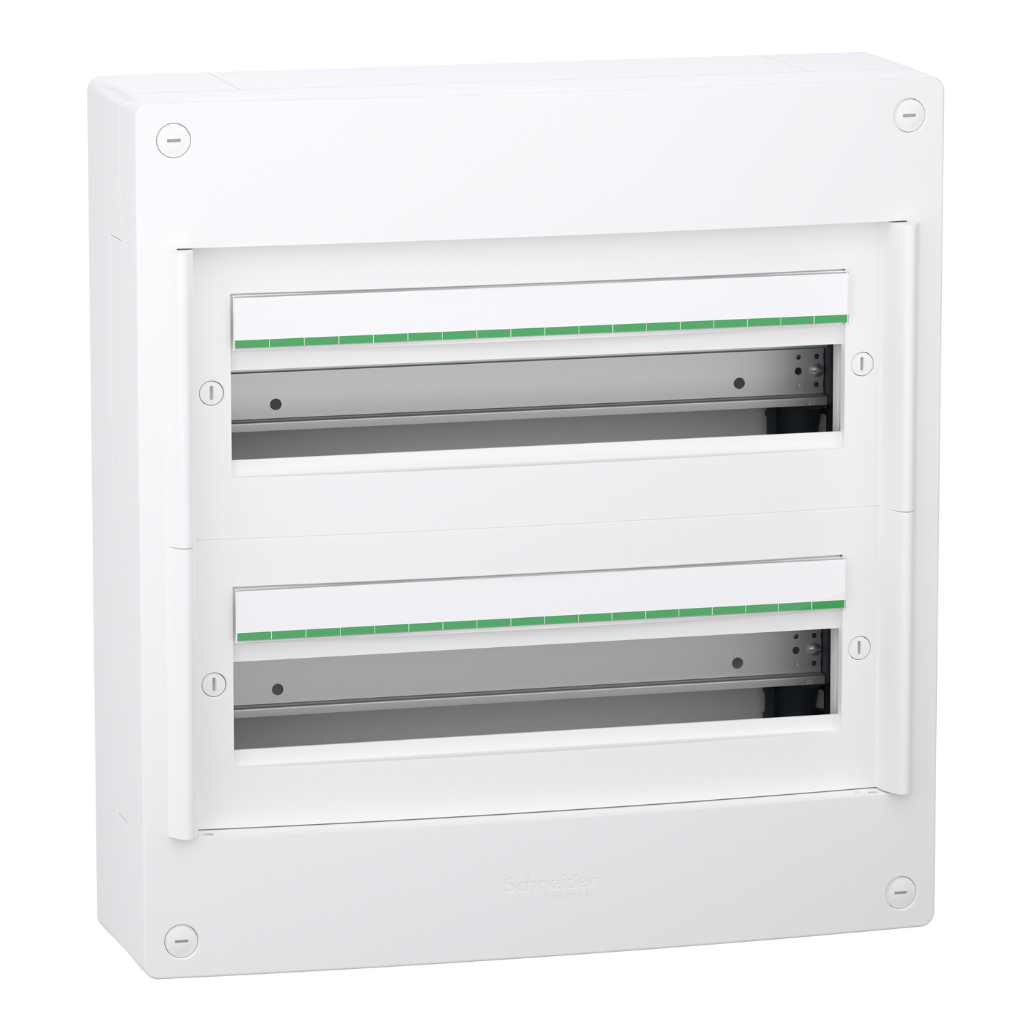 Schneider Electric-LVSXT218-PrismaSeT XS - Coffret saillie 2 rangées 18 modules - sans porte