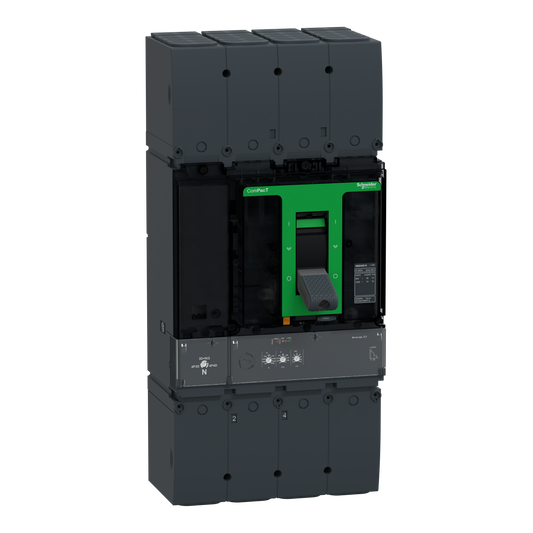 Schneider Electric-C40K42D400-ComPacT NSX400K - Disjoncteur - MicroLogic 2.3 400A - 4P4D - 10kA - montage fixe