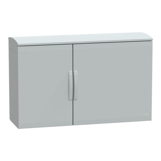 Schneider Electric-NSYPLAT7124G-Thalassa - Armoire polyester toit 750x1250x420 - IP44 Ral 7035