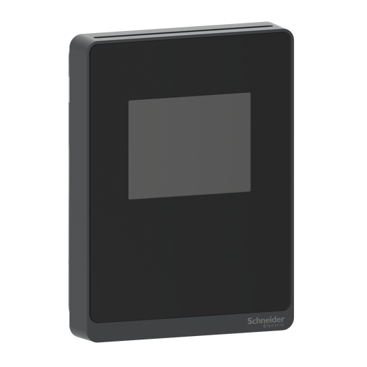 Schneider Electric-SLABTCP2-SpaceLogic - Sonde d'ambiance analogique SLA - Ecran - PM2.5/CO2/Hr - Optm noir