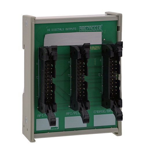 Schneider Electric-ABE7ACC10-Telefast ABE7 - accessoire sous-base de raccord.- sous-base de sortie redondante