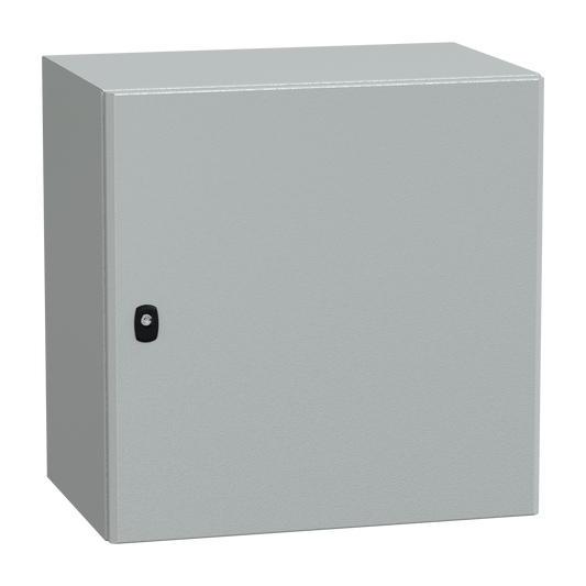 Schneider Electric-NSYS3D6640-PanelSeT S3D - Enveloppe acier - H600xL600xP400 - porte pleine