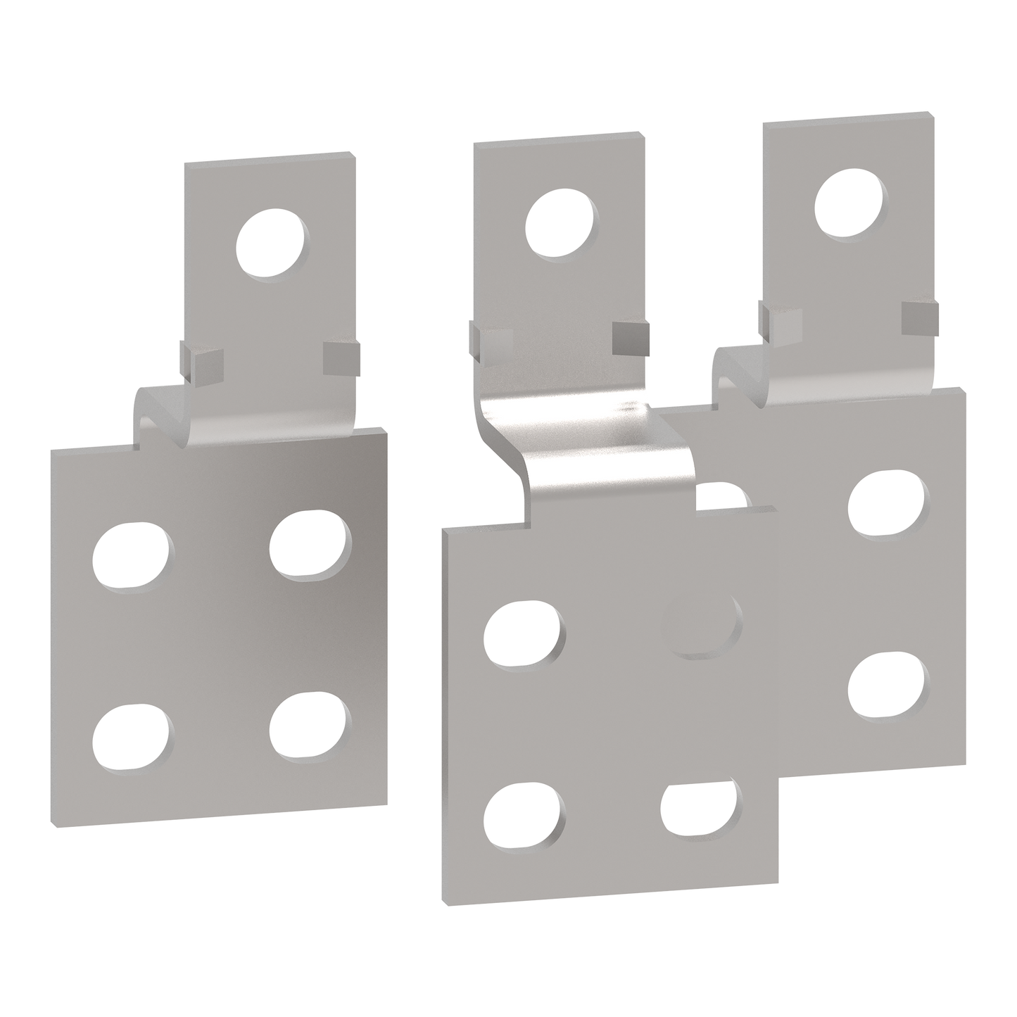 Schneider Electric-LA9G3671-Barres d'extension à angle droit pour gros terminaux pour TeSys G115-225 3 pôles
