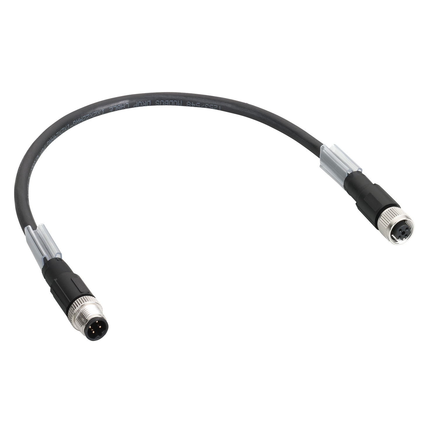Schneider Electric-TCSXCN1M1F15E-Modicon TM - Bus cable,straight,m12-b,