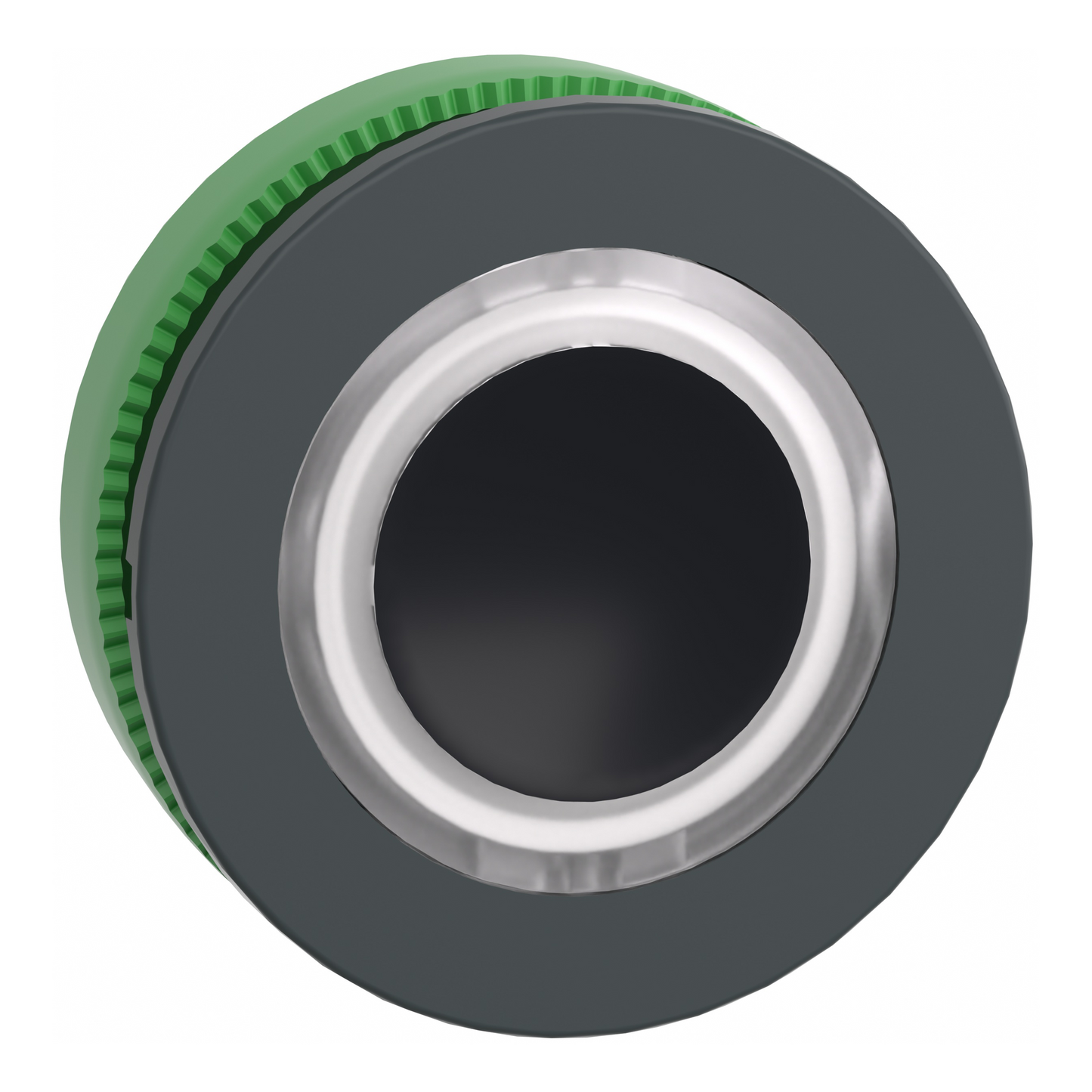 Schneider Electric-ZB5FW913-Harmony XB5 - tête bouton poussoir lum DEL - flush - anneau - blanc