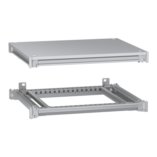 Schneider Electric-NSYSFNC65-PanelSeT SFN Kit - cadre supérieur et inférieur - 600x500 mm (Hxl)