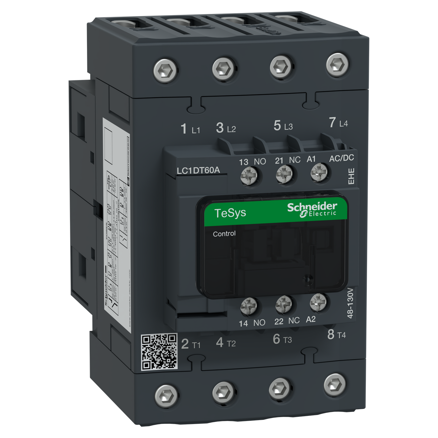 Schneider Electric-LC1DT60AEHE-CONT 4P 440V 66A 48 130V