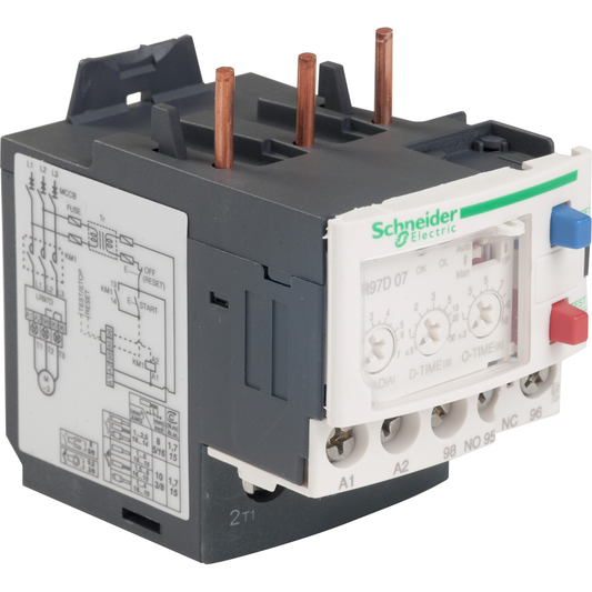 Schneider Electric-LR97D07M7-TeSys LR - relais de protection électronique moteur - 1,2..7A - 200..240Vca