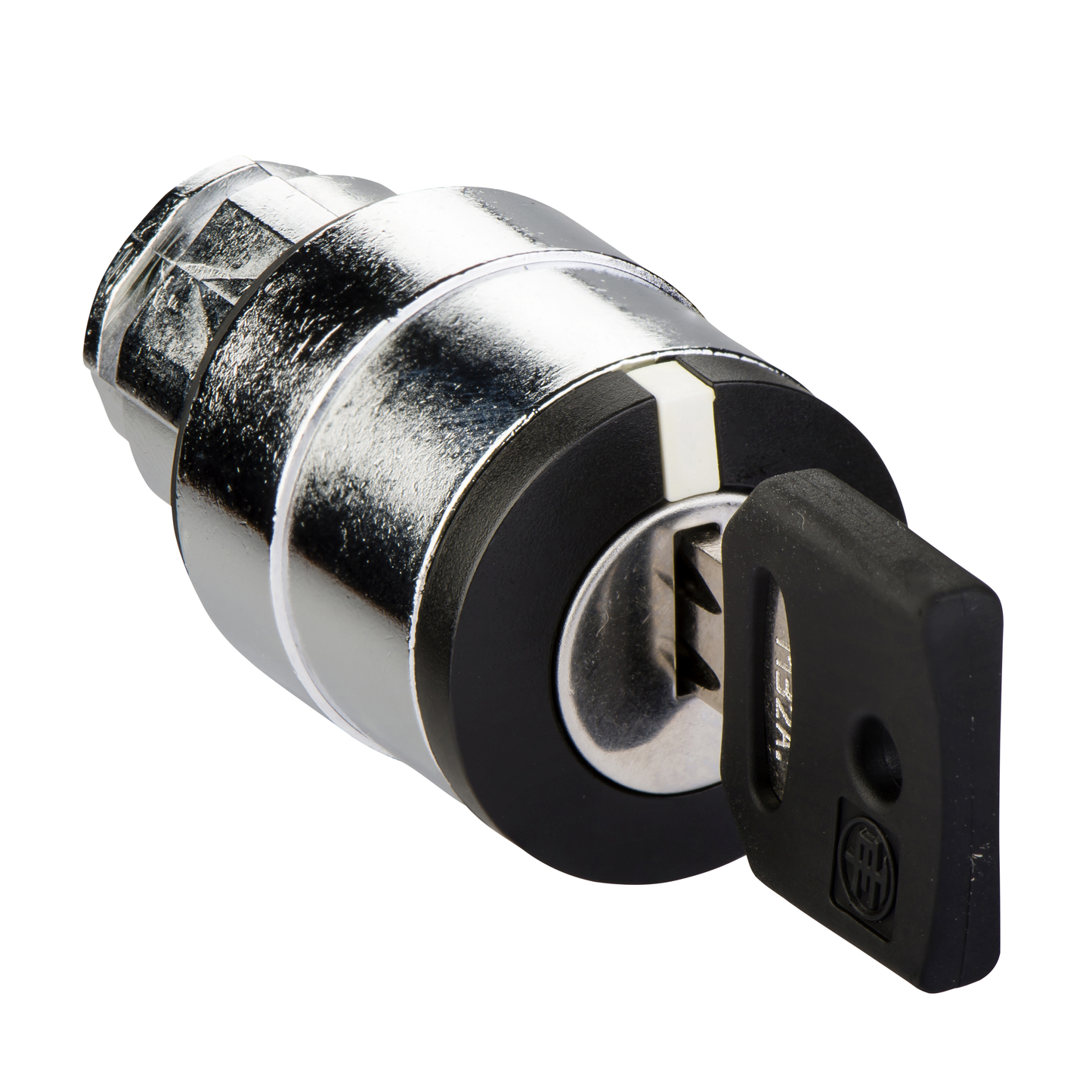 Schneider Electric-ZB4BG2K1132A-Harmony XB4 - tête bouton tournant à clé 1132A - Ø22 - 2 pos fix - retr G