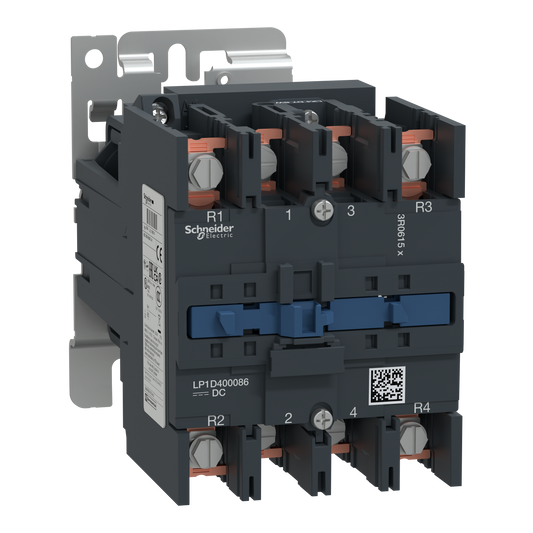 Schneider Electric-LP1D400086SW-TeSys LP1D - contacteur - 4P (2F+2O) - AC-1 440V - 60A - bobine 72Vcc