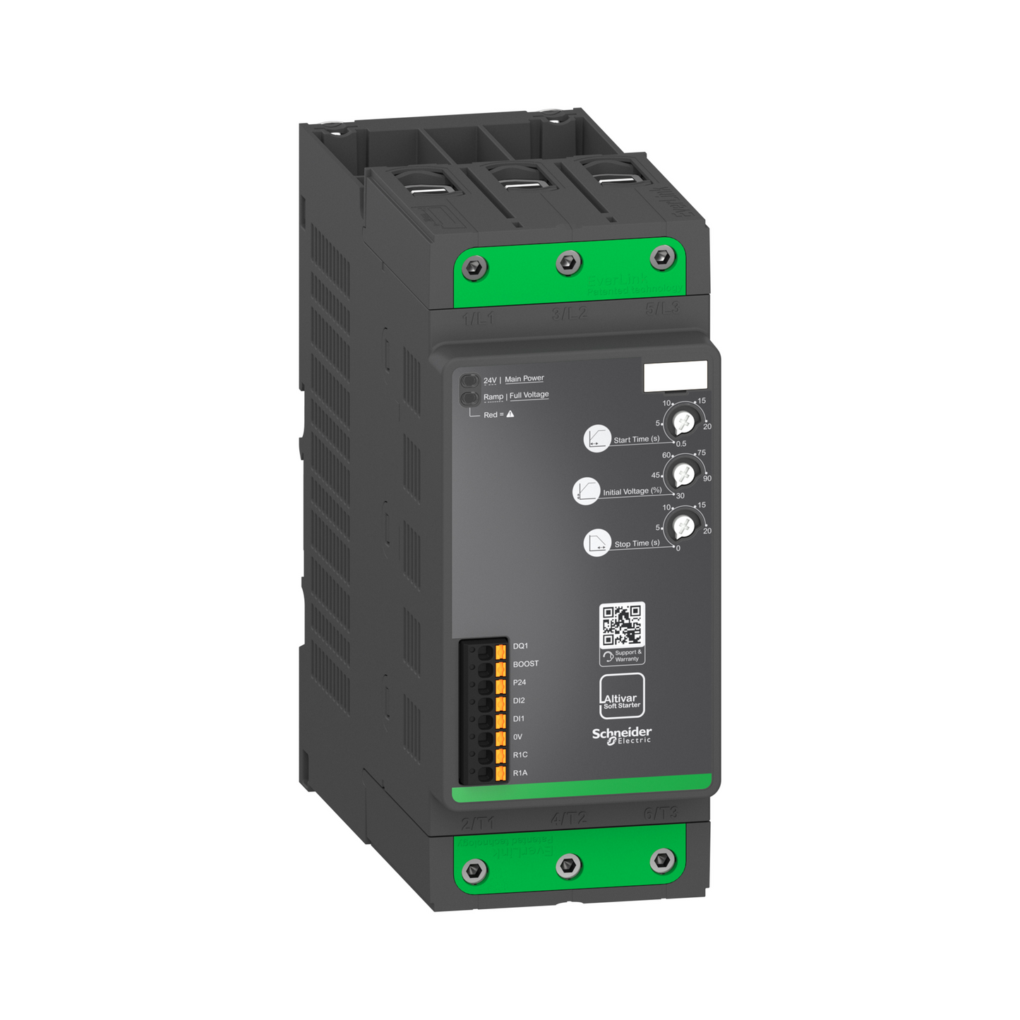 Schneider Electric-ATS130N2D80LT-Altivar Softstarter ATS130 - démarreur-ralentisseur progressif - 80A - 200..480V