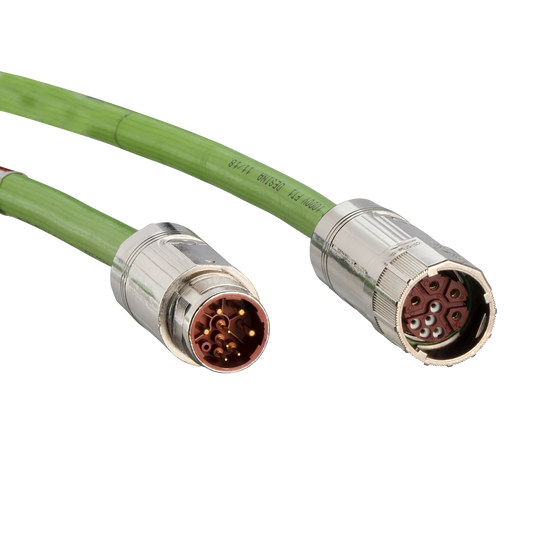 Schneider Electric-VW3EF143R400-Lexium - Rallonge Cable OMC - pour servo SH3 - 1 Cable - 1.5mm² - M23 - 40m