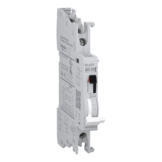 Schneider Electric-M9A26909-Multi9 contact Auxiliaire  10F+1SD/OF 100mA à 6A, AC-DC