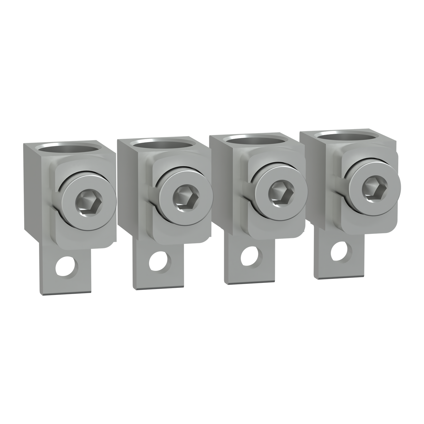 Schneider Electric-TPSCON50-TransferPacT TA250 - 4 bornes Alu pour câble 120 à 240mm² - séparateur de phases