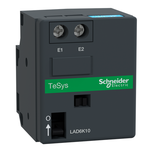Schneider Electric-LAD6K10J-TeSys D - bloc d'accrochage mécanique - 12Vcc/ca 50..60Hz