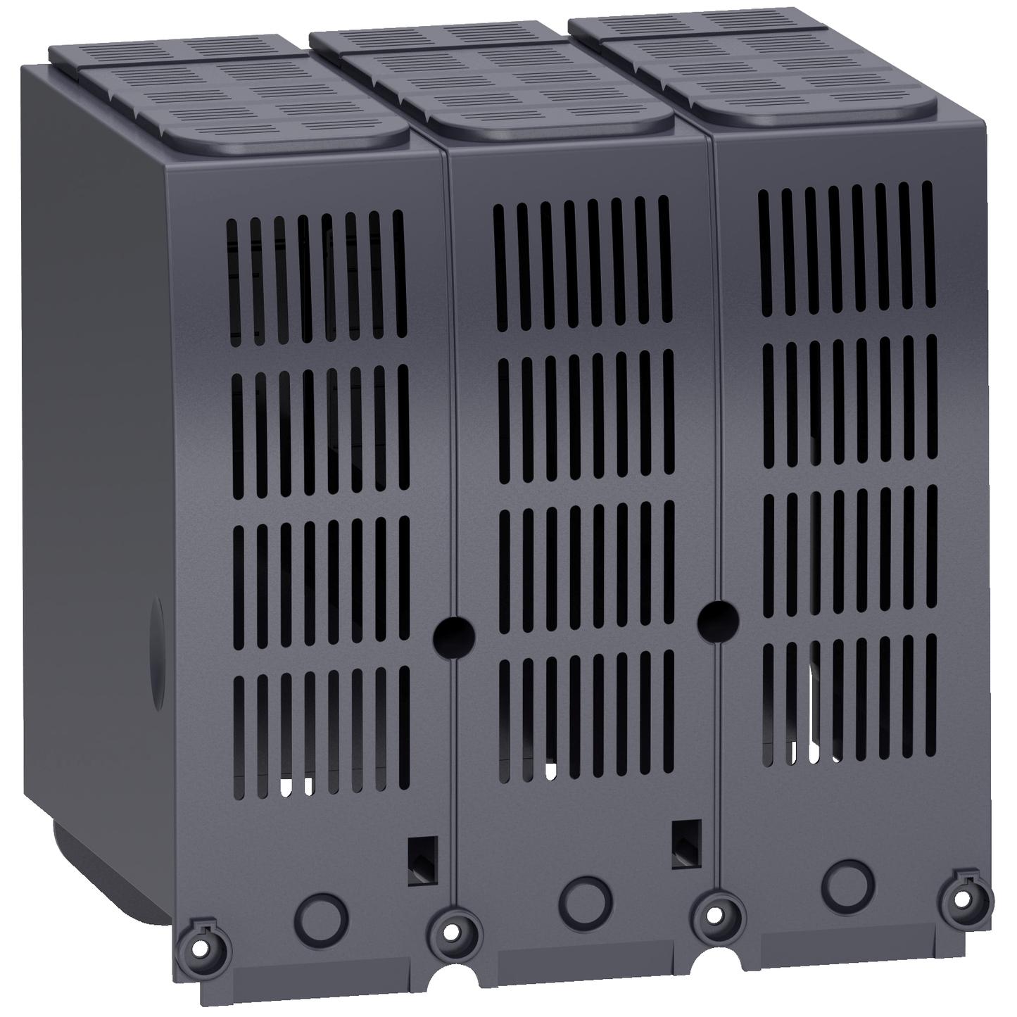 Schneider Electric-LV438291-ComPacT NSX - Cache-borne long CC - 3P - 2 pôles en série à droite pour NSX630