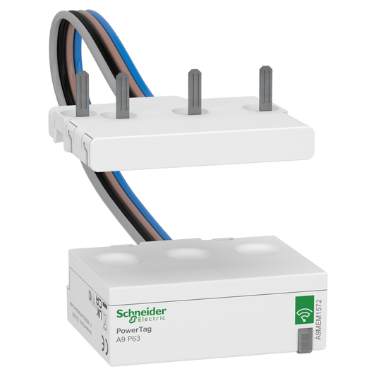 Schneider Electric-A9MEM1572-PowerTag - Capteur de mesure radiofréquence - DT40 - 3P+N - 63A - aval